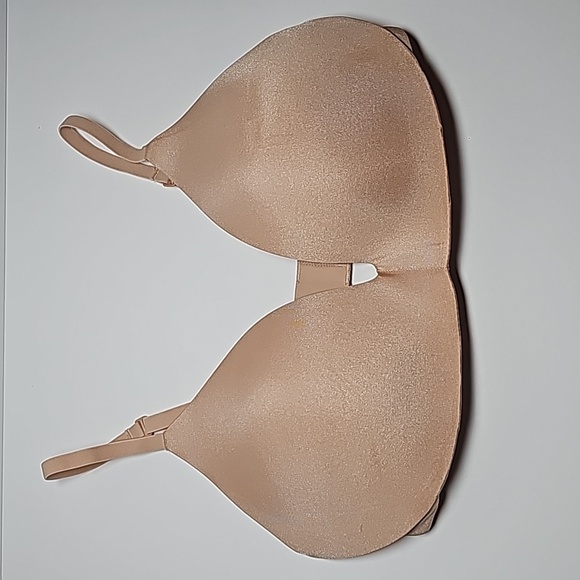 NWOT Skims Wireless Form Push-Up Plunge Bra Lightly Lined Intimates Mica 34D - Picture 4 of 11